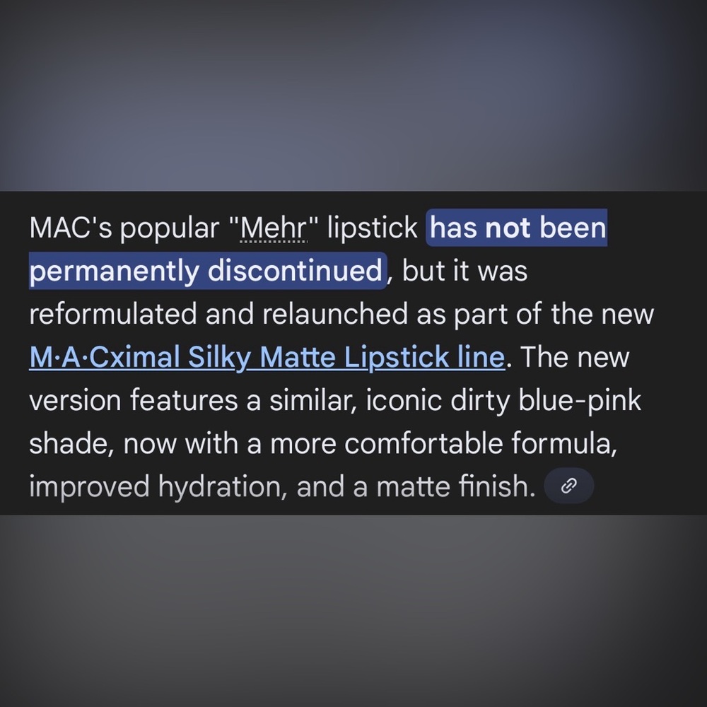 💄 DISCONTINUED MAC OG LIPSTICKS 💄 - Picture 14 of 15